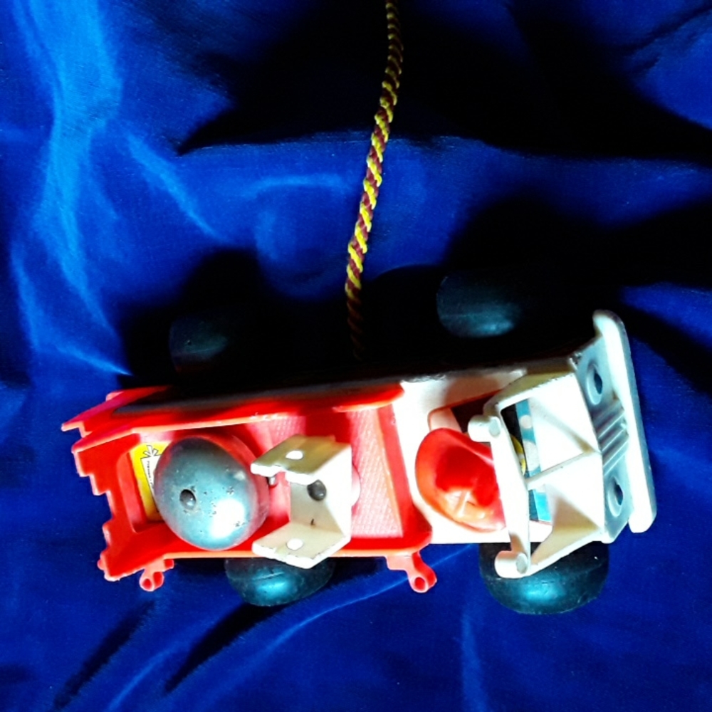 Toy vintage firetruck